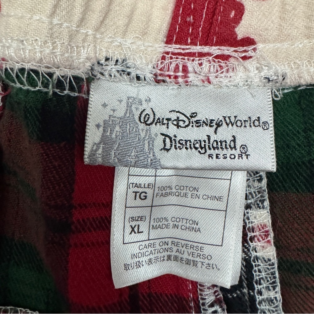 Disneyland Vintage Patch Work Pajama Pants Size XL - Picture 5 of 8